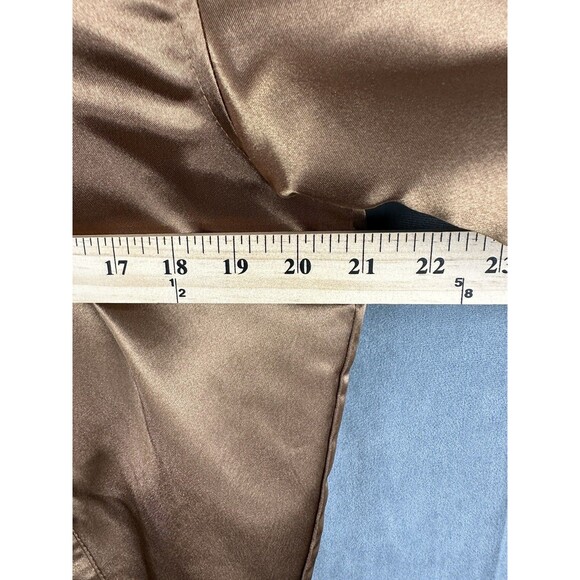 Star Wars Satin Jacket Heroes Villains Mens Small Empire Troopers Patches Bronze - Picture 11 of 13